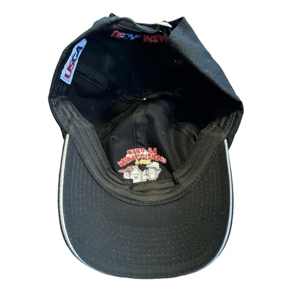 US Open Golf Hat Cap 2014 114th Pinehurst No.2 USGA Member Adjustable Black - Picture 4 of 8